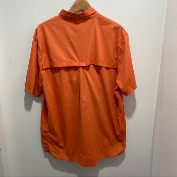 FIELD & Stream Men's Vented S/S Shirt Size XL Orange Fishing Outdoor Utility 🌟 - Picture 6 of 7